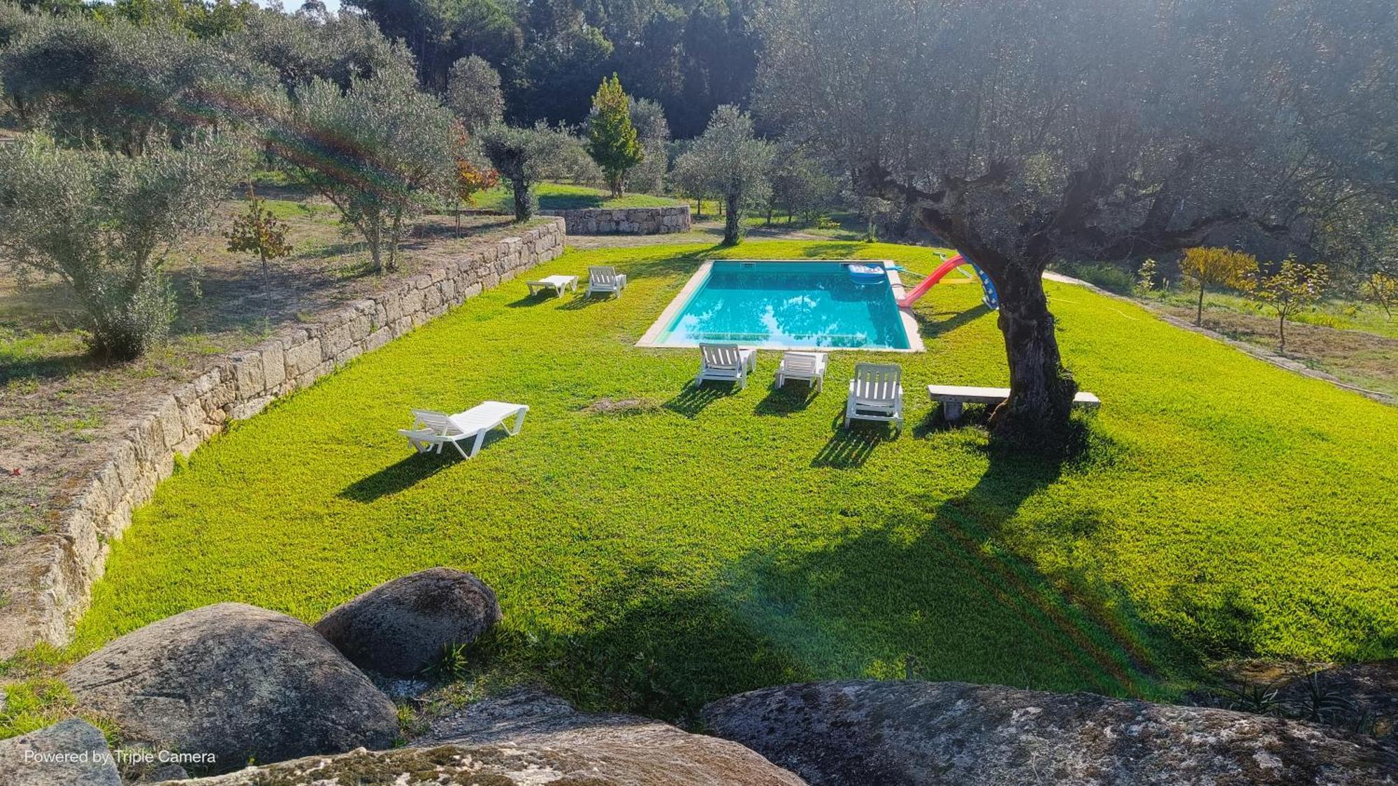 Quinta Da Pedra Mija Guest House Santar ภายนอก รูปภาพ